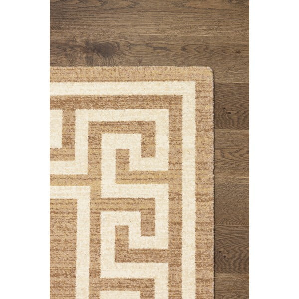 Svetlohnedý vlnený koberec 133x180 cm Cesar – Agnella-image-3