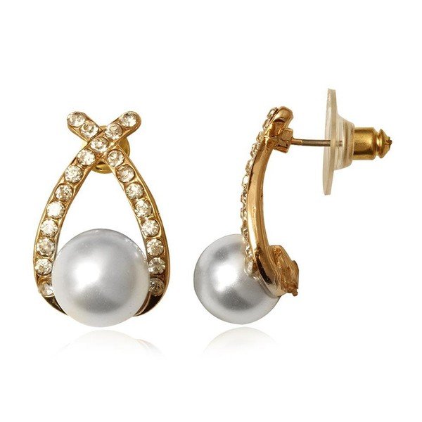 Náušnice Gold Pearl