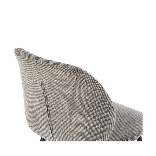 Svetlosivé čalúnené jedálenské stoličky v súprave 4 ks Ansu – Marckeric-image-3