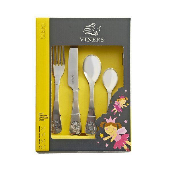 Detský príbor Fairies, 4 ks-image-1