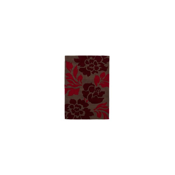 Hnedo-červený koberec Think Rugs Hong Kong Red, 120 x 170 cm