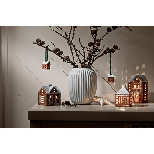 Keramické vianočné ozdoby v súprave 2 ks 5 cm Gingerbread – Kähler Design-image-3