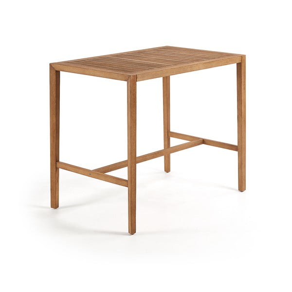 Záhradný jedálenský stôl z eukalyptového dreva Kave Home Cybille, 130 x 80 cm-image-2