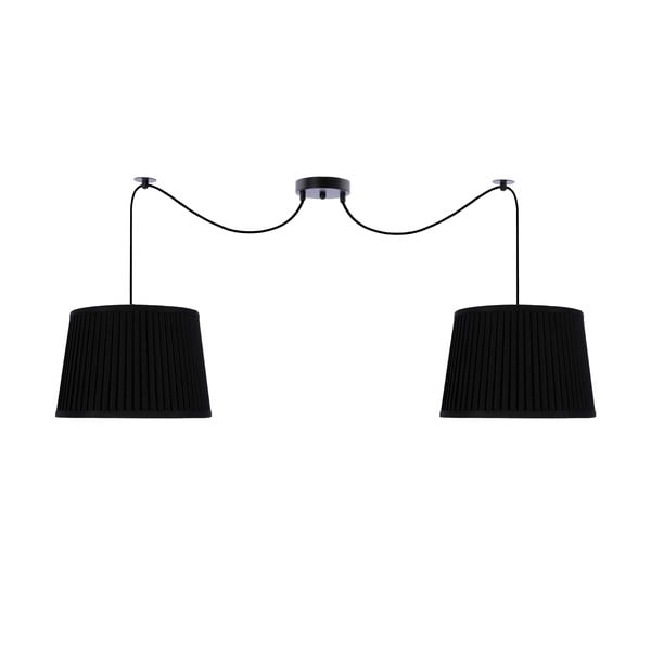 Čierne závesné svietidlo 100x20 cm Gillo - Candellux Lighting