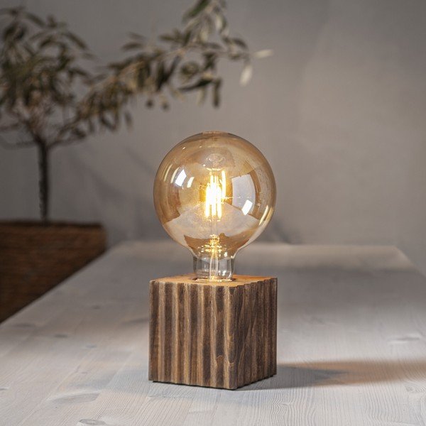 Hnedá lampová noha 10 cm Box – Star Trading-image-1