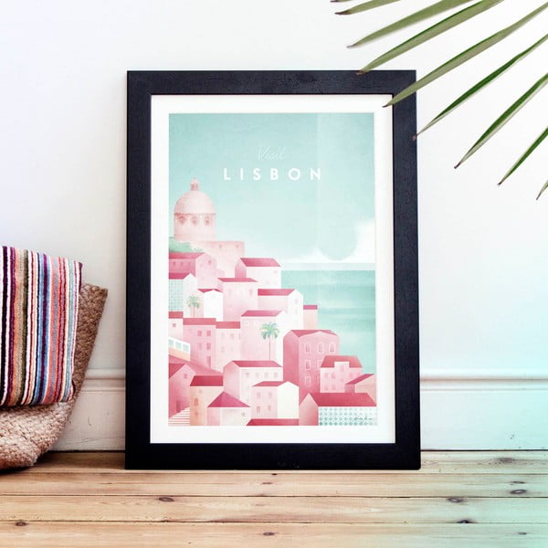 Plagát Travelposter Lisbon, 30 x 40 cm-image-1