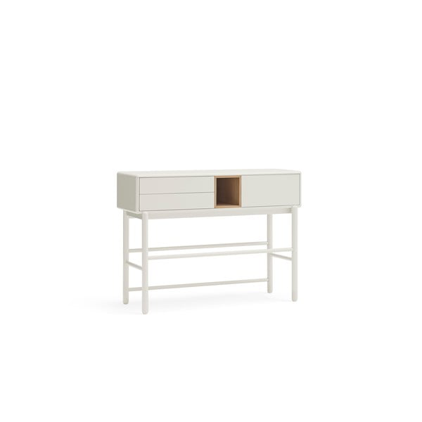 Krémovobiely konzolový stolík 35x120 cm Corvo – Teulat-image-3