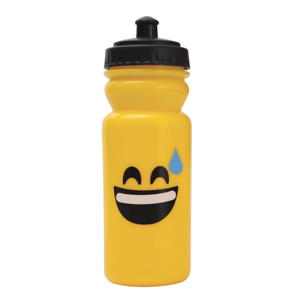 Športová fľaša na vodu Bergner Emoticon Sweat, 600 ml