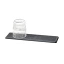 Sivá odkvapkávacia podložka na riad z kremeliny 30x8 cm Damon – Wenko