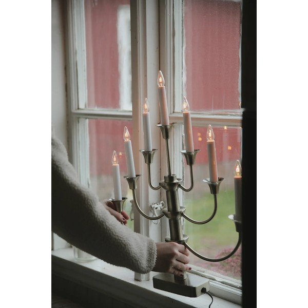 Svetelná dekorácia v mosadznej farbe Gylling – Markslöjd-image-2