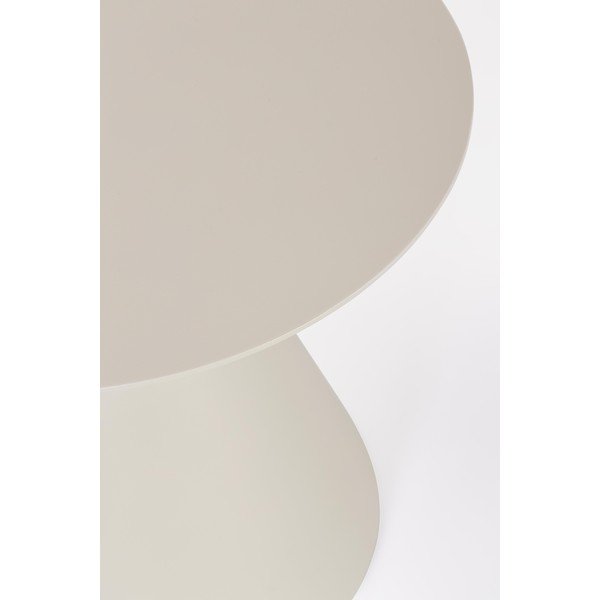 Hliníkový okrúhly záhradný stolík ø 50 cm Aloha – Bizzotto-image-2