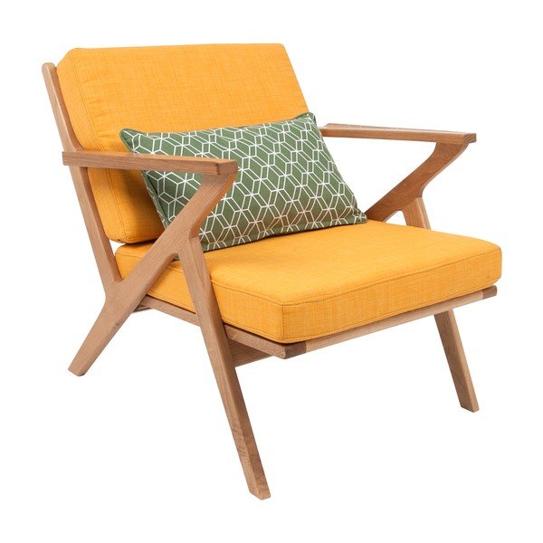 Kreslo Present Time Rest Oak Yellow-image-3