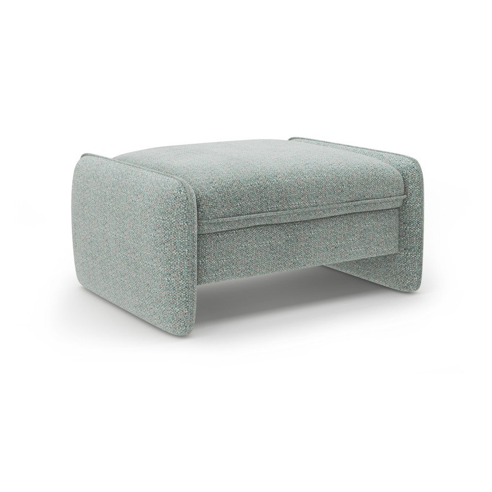 Modrá ženilková podnožka Georgia – Micadoni