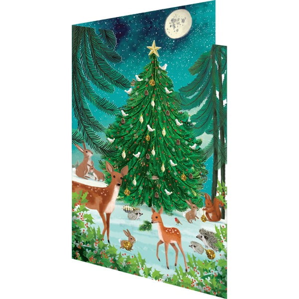 Prianie v súprave 5 ks s vianočným motívom Heart of the Forest  – Roger la Borde