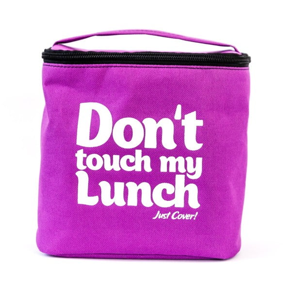 Desiatová taška a 2 boxy Pack & Go Don't Touch My Lunch Violet