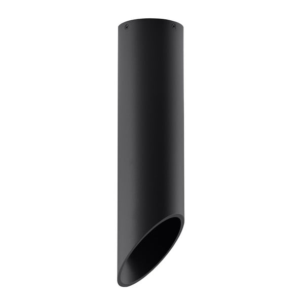 Čierne stropné svietidlo Nice Lamps Nixon, dĺžka 40 cm