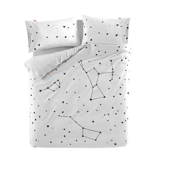 Bavlnená obliečka na paplón Blanc Constellation, 220 × 220 cm