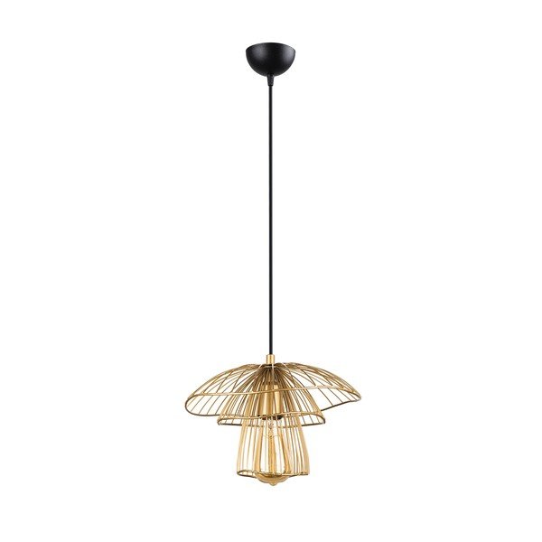 Závesné svietidlo v zlatej farbe Squid Lighting Root, výška 117 cm-image-3