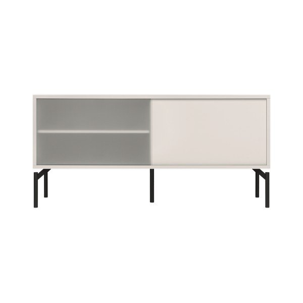 Sivobéžový TV stolík 116x55x42 cm Met Mini – noo.ma-image-2