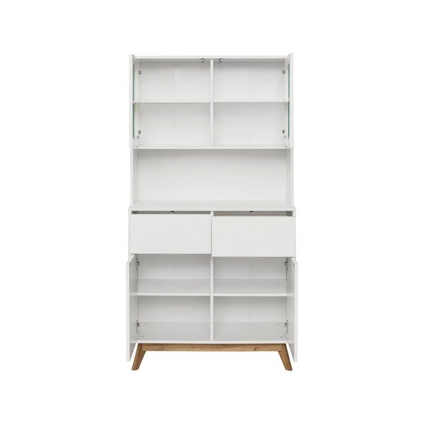 Biely kredenc 84x165 cm Skandi – Støraa-image-3