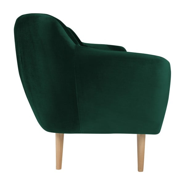 Zelená trojmiestna pohovka Mazzini Sofas Benito-image-1