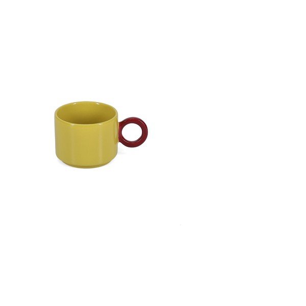 Kameninový hrnček v horčicovej farbe 280 ml Lou – ONA-image-4