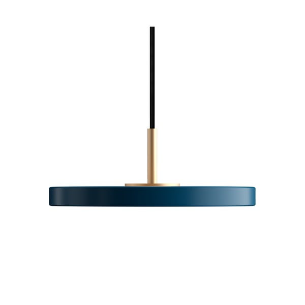 LED závesné svietidlo v petrolejovej farbe s kovovým tienidlom ø 15 cm Asteria Micro – UMAGE-image-4