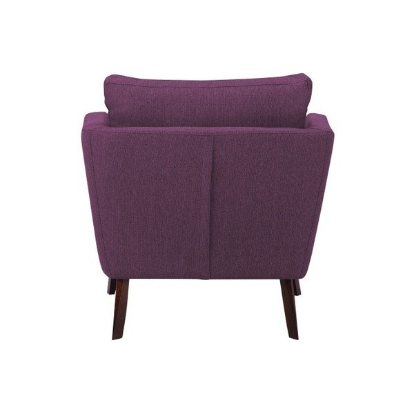 Fialové kreslo Mazzini Sofas Elena-image-1