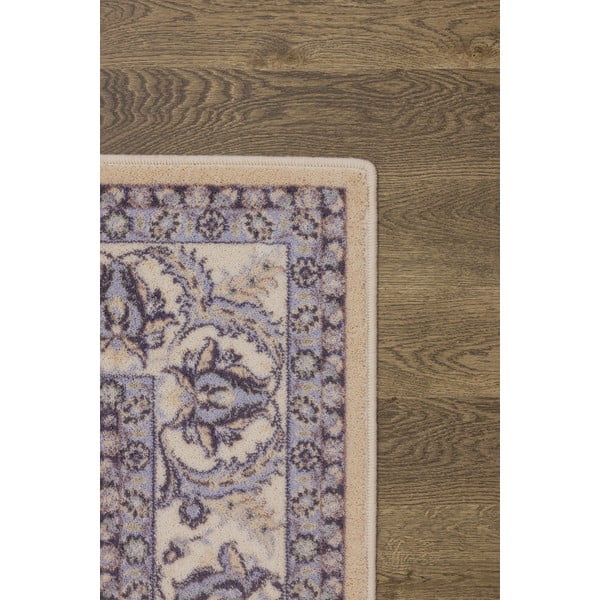 Krémovobiely vlnený koberec 160x240 cm Philip – Agnella-image-3