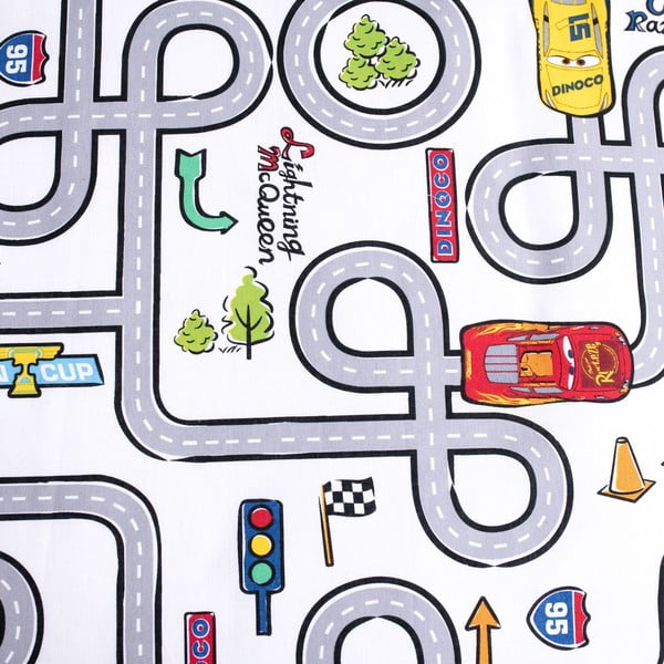 Bavlnená detská obliečka do postieľky 100x135 cm Cars – Jerry Fabrics-image-1