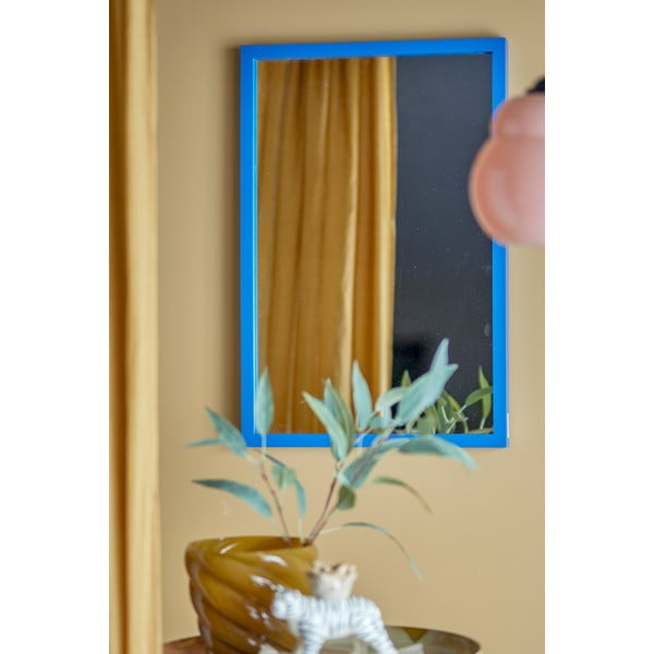 Nástenné zrkadlo s dreveným rámom 40x60 cm Atle – Bloomingville-image-1