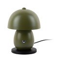 Tmavozelená LED stolová lampa s kovovým tienidlom (výška 18 cm) Mono LED – Leitmotiv