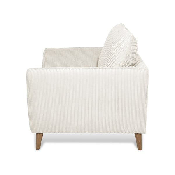 Biele menčestrové kreslo Paris – Scandic-image-3