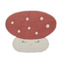 Červená detská hracia podložka 120x98 cm Mushroom – OYOY Mini