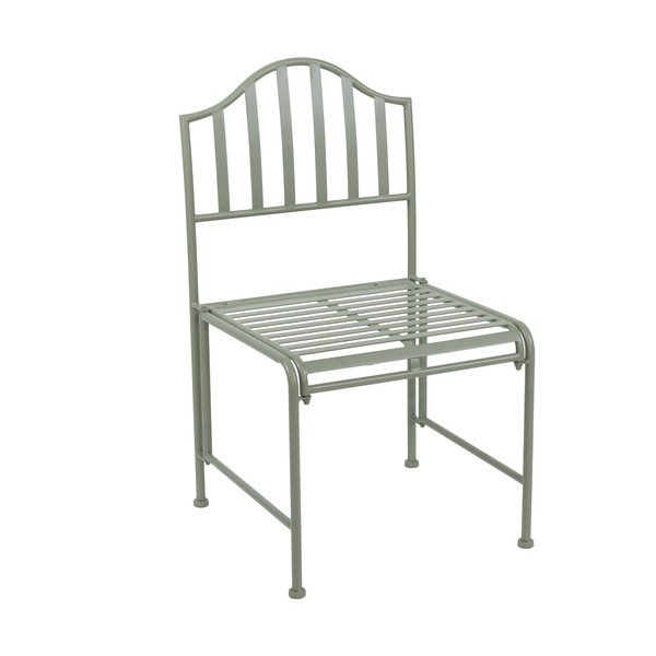 Zelená kovová záhradná stolička – Esschert Design-image-2