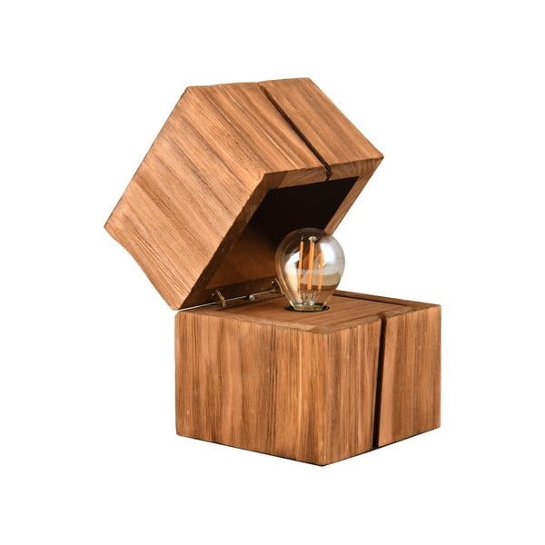 Hnedá stolová lampa (výška 16 cm) Treasure – Trio