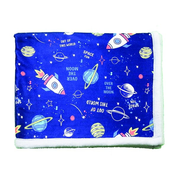 Tmavomodrá detská deka 80x100 cm – OYO kids