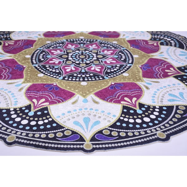 Koberec Vitaus Keluna, ⌀ 100 cm-image-1