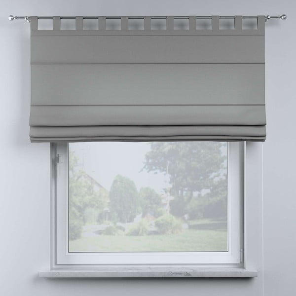 Sivá rímska roleta 170x130 cm Happiness - Yellow Tipi-image-1