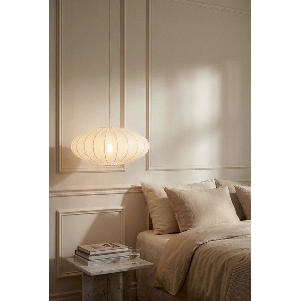 Biele závesné svietidlo ø 50 cm Solia – Markslöjd-image-1
