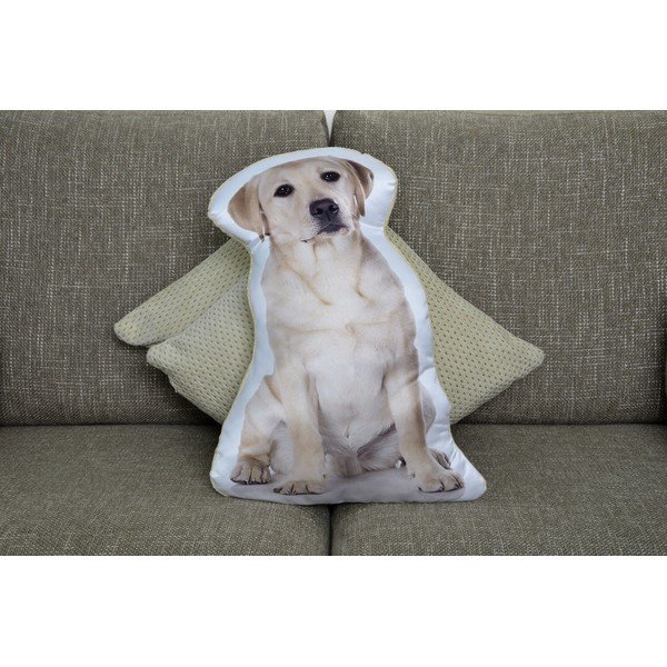 Vankúšik s potlačou Zlatého labradora Adorable Cushions-image-1