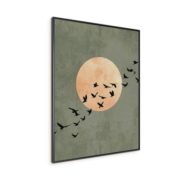 Tlačený obraz s rámom 60x80 cm Midnight Flight – Styler-image-1
