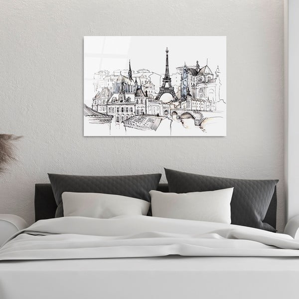 Sklenený obraz 70x100 cm Paris - Wallity-image-2