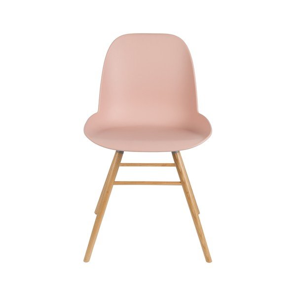 Svetloružové jedálenské stoličky v súprave 2 ks Albert – Zuiver-image-3