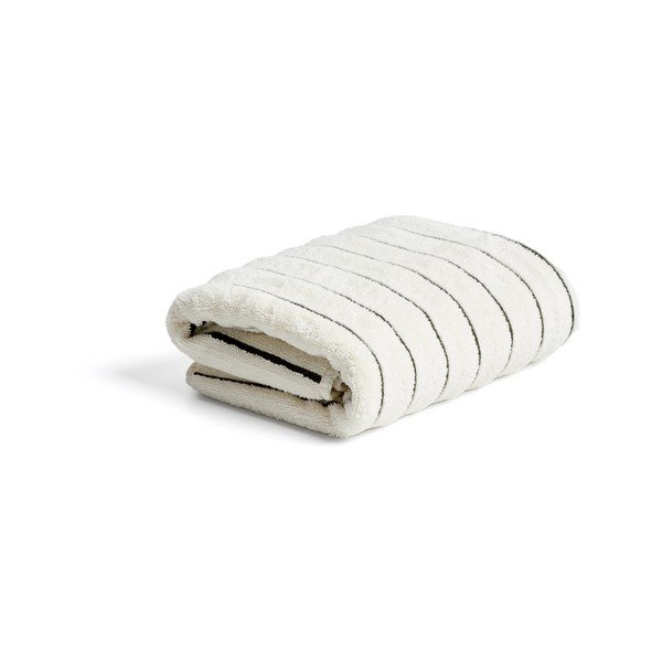 Zelený/béžový froté bavlnený uterák 50x90 cm Dorane – Kave Home