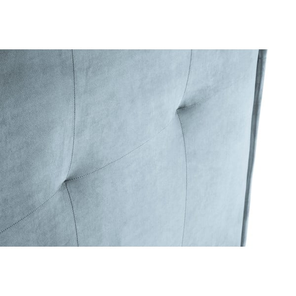 Svetlomodré čelo postele 180x120 cm Monica – Milo Casa-image-1