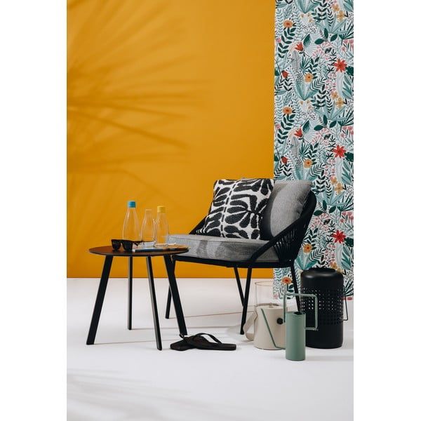 Čierne záhradné kreslo Bonami Selection North-image-2