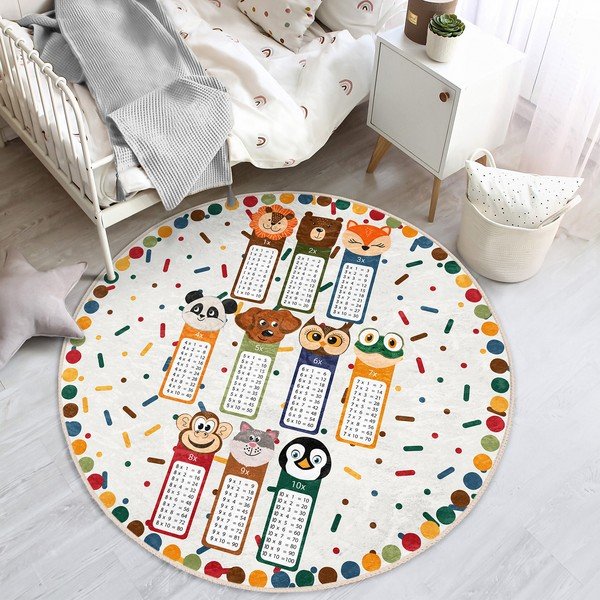 Detský koberec ø 80 cm Comfort – Mila Home-image-4
