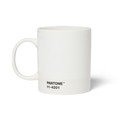 Biely keramický hrnček 375 ml Cloud Dancer - Pantone