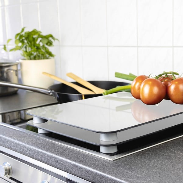 Set 2 sklenených krytov na sporák Wenko Universal Silver-image-1